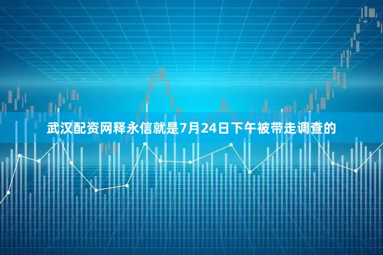 武汉配资网释永信就是7月24日下午被带走调查的