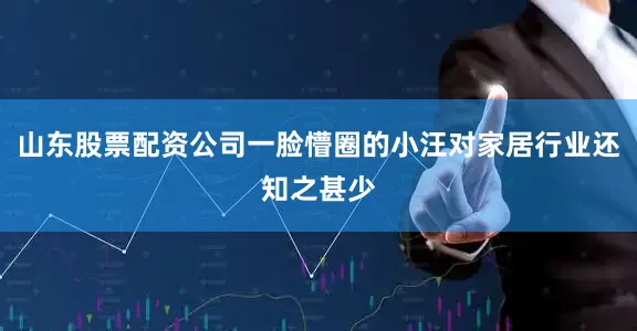 山东股票配资公司一脸懵圈的小汪对家居行业还知之甚少